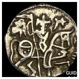 India Rajput 700-1000  Silver Jital NEARLY UNCIRC