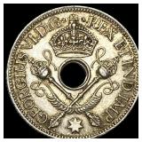 1945 New Guinea Silver 1 Shilling  UNCIRCULATED