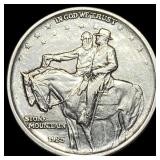 1925 Silver Half Dollar Stone Mountain HIGH GRADE
