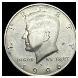 1996-S Kennedy Half Dollar CHOICE PROOF