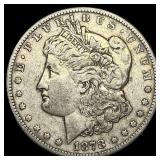 1878-S Silver Morgan Dollar ABOUT UNCIRCULATED