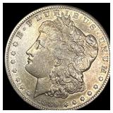 1889-S Silver Morgan Dollar CHOICE AU