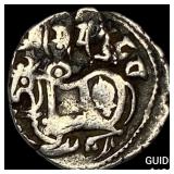 India Rajput 700-1000  Silver Jital NEARLY UNCIRC