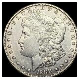 1888 Silver Morgan Dollar CLOSELY UNCIRCULATED