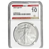 2023 Silver Eagle NGC MS10