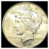 1934 Silver Peace Dollar UNCIRCULATED