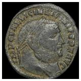 Roman Licinius 313-317 AD Bronze Follis CLOSELY U