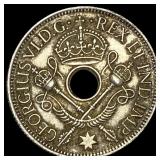 New Guinea Silver 1 Shilling  UNCIRCULATED