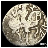 India Rajput 700-1000  Silver Jital NEARLY UNCIRC
