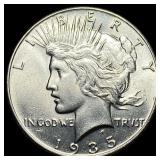 1935 Silver Peace Dollar UNCIRCULATED