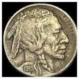 1915-S Buffalo Nickel NEARLY UNCIRCULATED