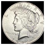 1927 Peace Silver Dollar CLOSELY UNCIRCULATED