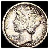 1925 Silver Mercury Dime NEARLY UNCIRCULATED