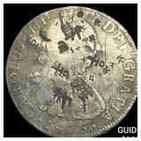 1806 Mexico Silver 8 Reales Chopmark