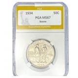 1934 Boone Half Dollar PGA MS67