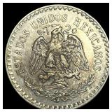 1926 M Mexico Silver 1 Peso CLOSELY UNCIRCULATED