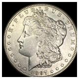 1897-S Silver Morgan Dollar CLOSELY UNCIRCULATED