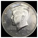 1995-S Kennedy Silver Half Dollar GEM PROOF