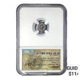 Judaea Alex Jannaeus 103-76 BC Bronze Prutah NGC