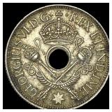 New Guinea Silver 1 Shilling  UNCIRCULATED