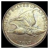 1857 Flying Eagle Cent UNCIRCULATED
