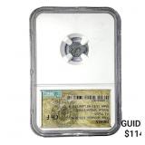 Judaea Alex Jannaeus 103-76 BC Bronze Prutah NGC