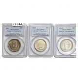 [3 Coins] 1950-D Booker T Half Dollar PCGS MS66