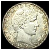 1912-D Silver Barber Half Dollar UNCIRCULATED