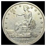 1877-S Silver Trade Dollar CLOSELY UNCIRCULATED