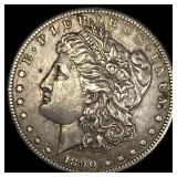1890-CC Silver Morgan Dollar NEARLY UNCIRCULATED