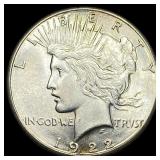 1922 Silver Peace Dollar UNCIRCULATED