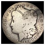 1904-S Silver Morgan Dollar NICELY CIRCULATED