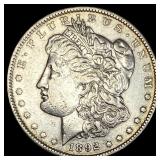 1892 Morgan Silver Dollar NEARLY UNCIRCULATED
