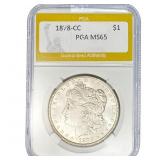 1878-CC Morgan Silver Dollar PGA MS65