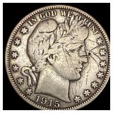 1915 Barber Half Dollar HIGH GRADE