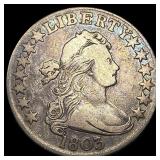 1803 Draped Bust Silver Dollar LIGHTLY CIRCULATED