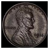 1914 Lincoln Wheat Cent CLOSELY UNCIRCULATED