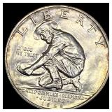 1925-S Silver California Diamond Jubilee Half Doll