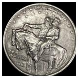 1925 Silver Stone Mountain Half Dollar HIGH GRADE