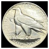 1952 Silver Half Dollar Connecticut Commemorative