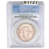 1947 Booker T Half Dollar PCGS MS66
