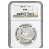 1956 Franklin Half Dollar NGC PF68 Type 1