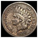 1870 Indian Head Cent LIGHTLY CIRCULATED