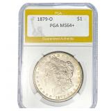 1879-O Morgan Silver Dollar PGA MS64+