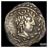 Arabia Felix Sabaean 160-180 BC SIlver 1/2 Unit N