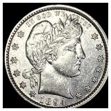 1894 Silver Barber Quarter UNCIRCULATED