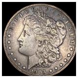 1903-S Silver Morgan Dollar ABOUT UNCIRCULATED