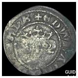 England Edward I 1272-1307 AD Silver Penny NEARLY