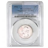 1952 Washington Silver Quarter PCGS PR65 FS-901