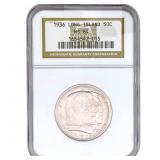 1936 Long Island Half Dollar NGC MS64